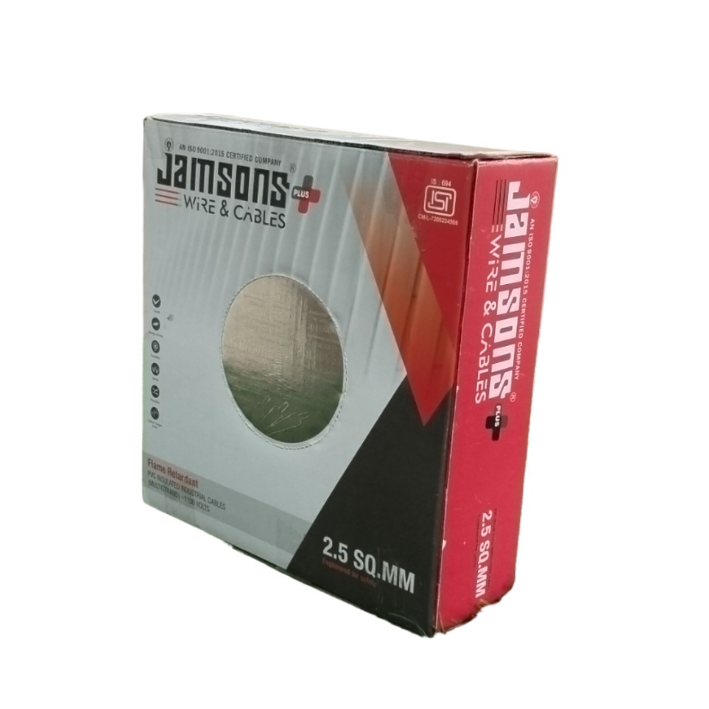 Jamsons Plus Multistrand Housing Wire 2.50Sqmm, 90 Meter