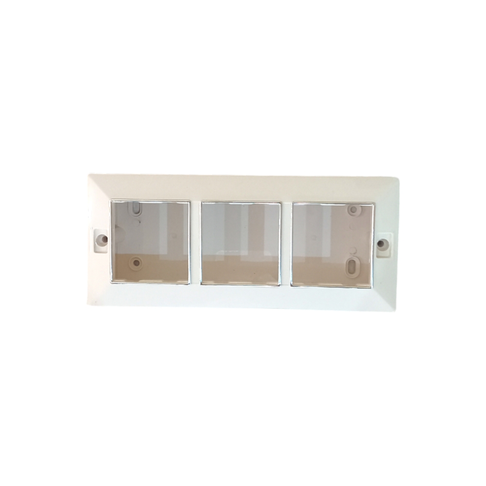 Jamsons 6 Modular Surface Box With Plate Silver, 10pcs Box