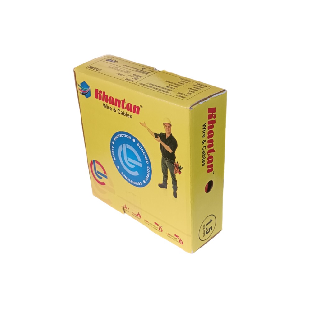 Khantan Multistrand Housing Wire 1.50Sqmm, 90 Meter