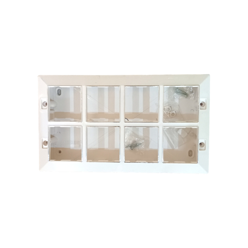 Jamsons 16 Modular Surface Box With Plate Silver, 5pcs Box