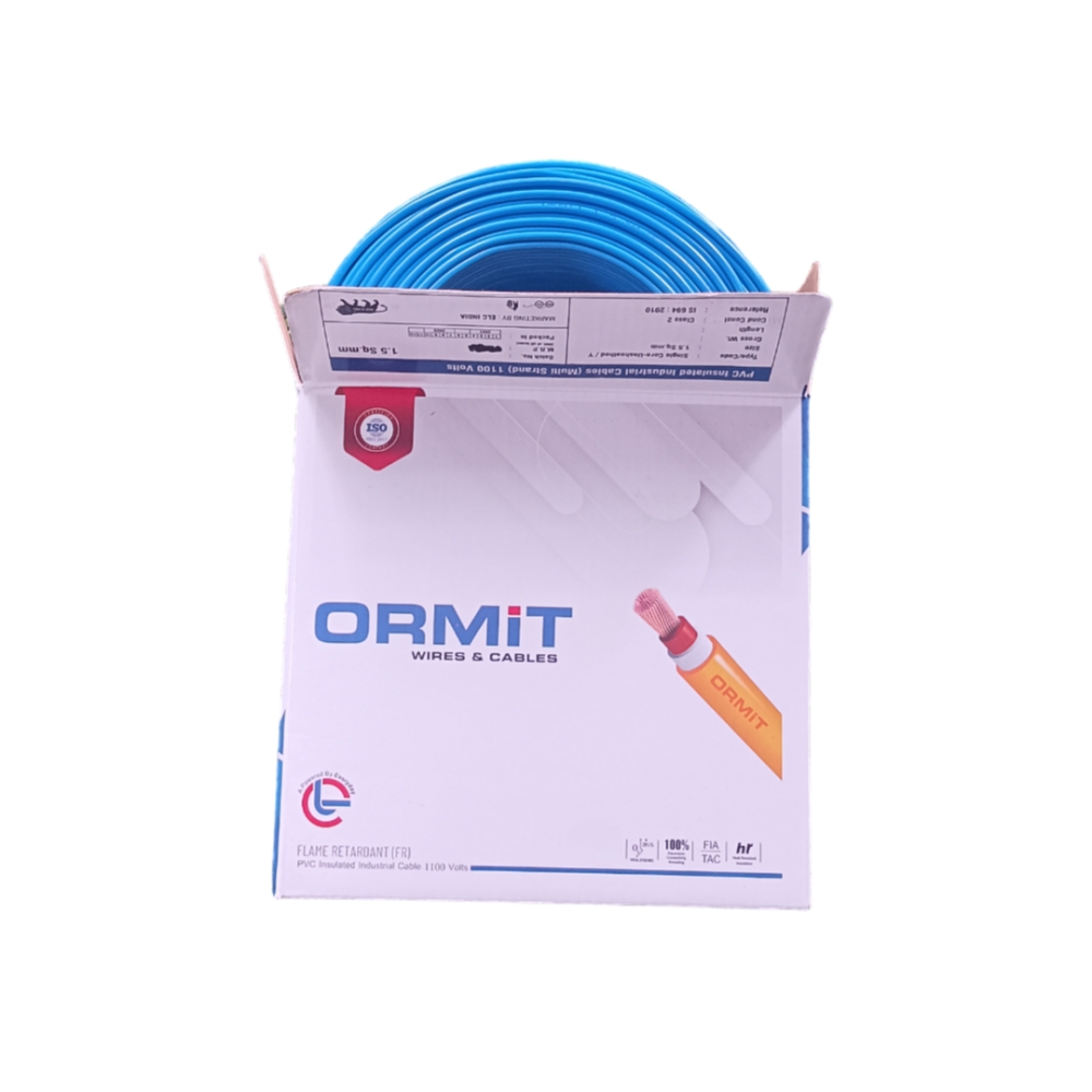 Ormit Multistrand Housing Wire 1.50Sqmm, 90 Yard