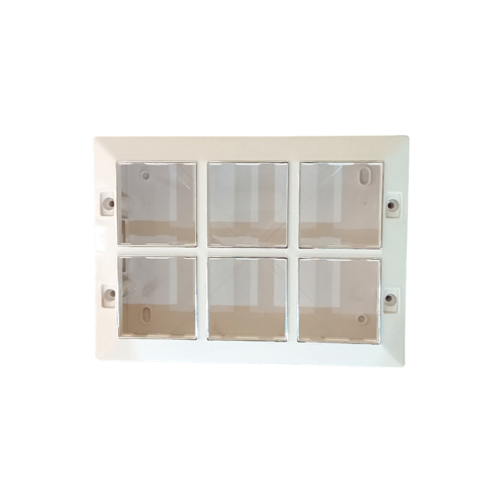 Jamsons 12 Modular Surface Box With Plate Silver, 5pcs Box