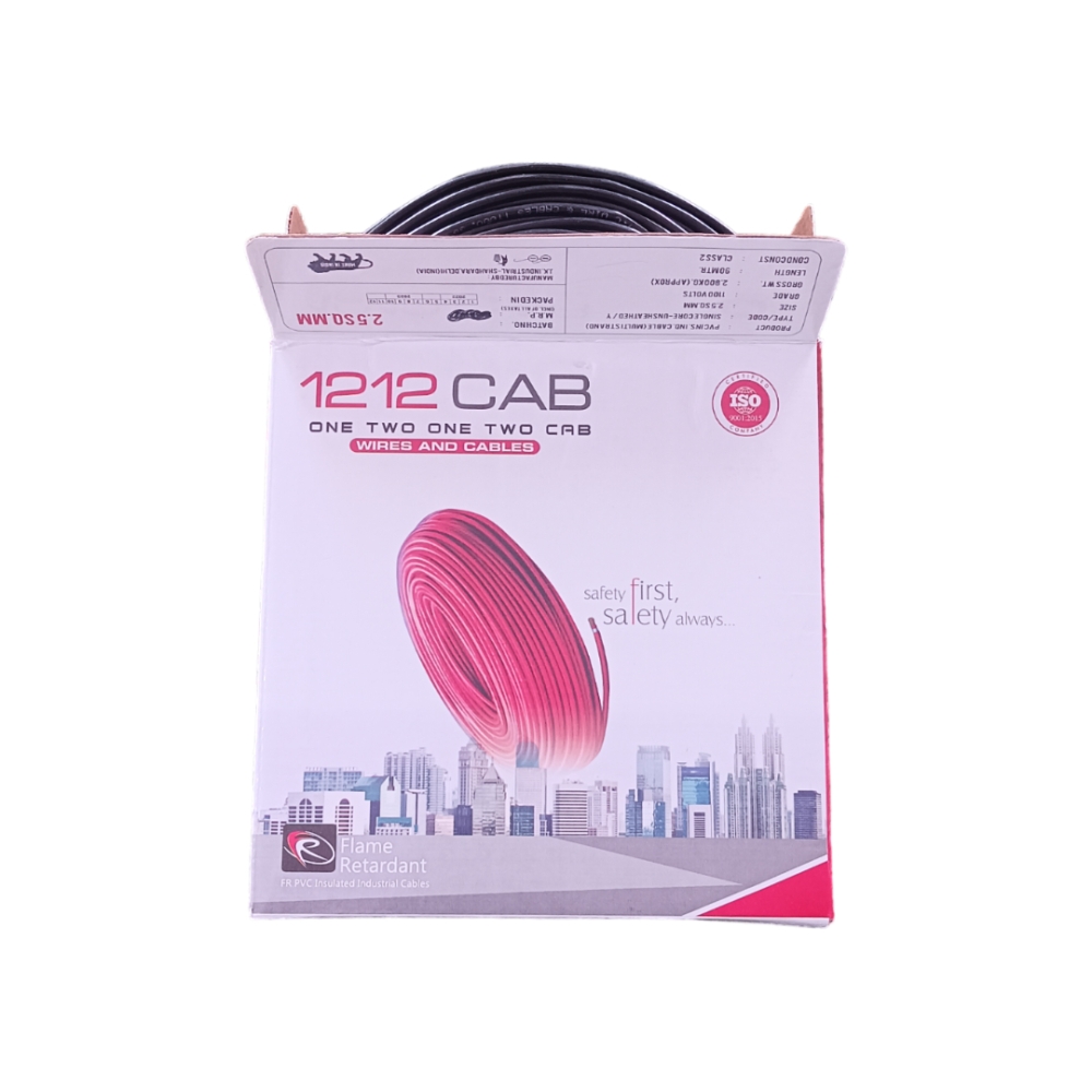 1212Cab Multistrand Housing Wire 4.00Sqmm, 90 Meter